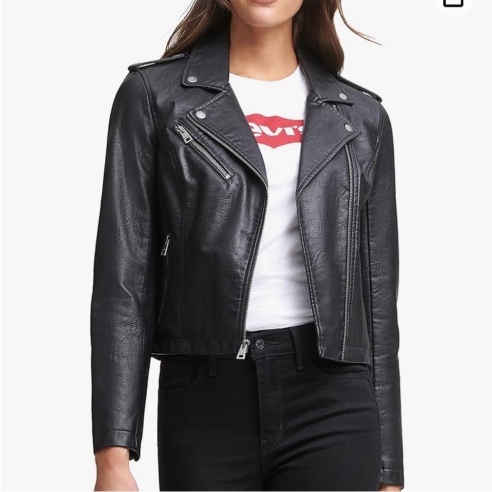 Levi's Women's Faux Leather Moto Jacket
